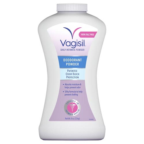 Image for Vagisil Deodorant Powder,8oz from EAGLE LAKE DRUG STORE