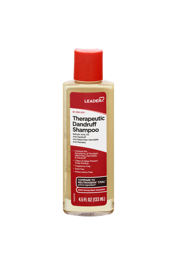 Image for Leader Dandruff Shampoo, Therapeutic,4.5oz from EAGLE LAKE DRUG STORE