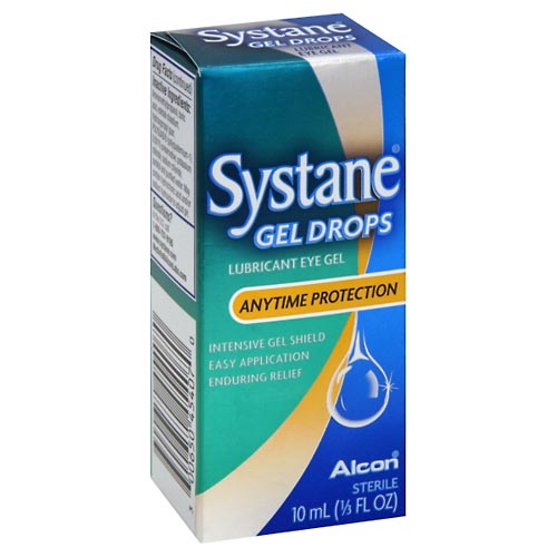 Image for Systane Eye Gel, Lubricant, Gel Drops,0.33oz from EAGLE LAKE DRUG STORE